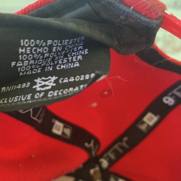 SF 49er red cap, one size fits most - Picture 7 of 11